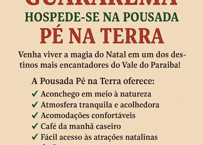 Pousada Pe Na Terra Em Guararema